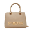 Borsa Donna a Mano LOVE MOSCHINO linea Bold Bag Avorio