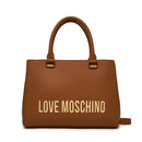 Damenhandtasche LOVE MOSCHINO Bold Bag-Linie in der Farbe Walnuss