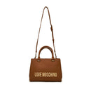 Damenhandtasche LOVE MOSCHINO Bold Bag-Linie in der Farbe Walnuss