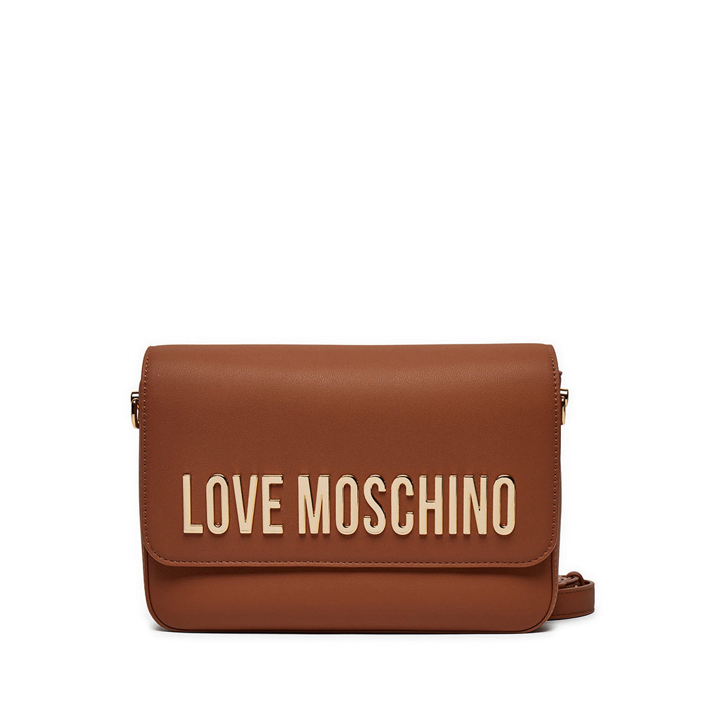 Borsa Donna a Spalla LOVE MOSCHINO linea Bold Bag color Noce