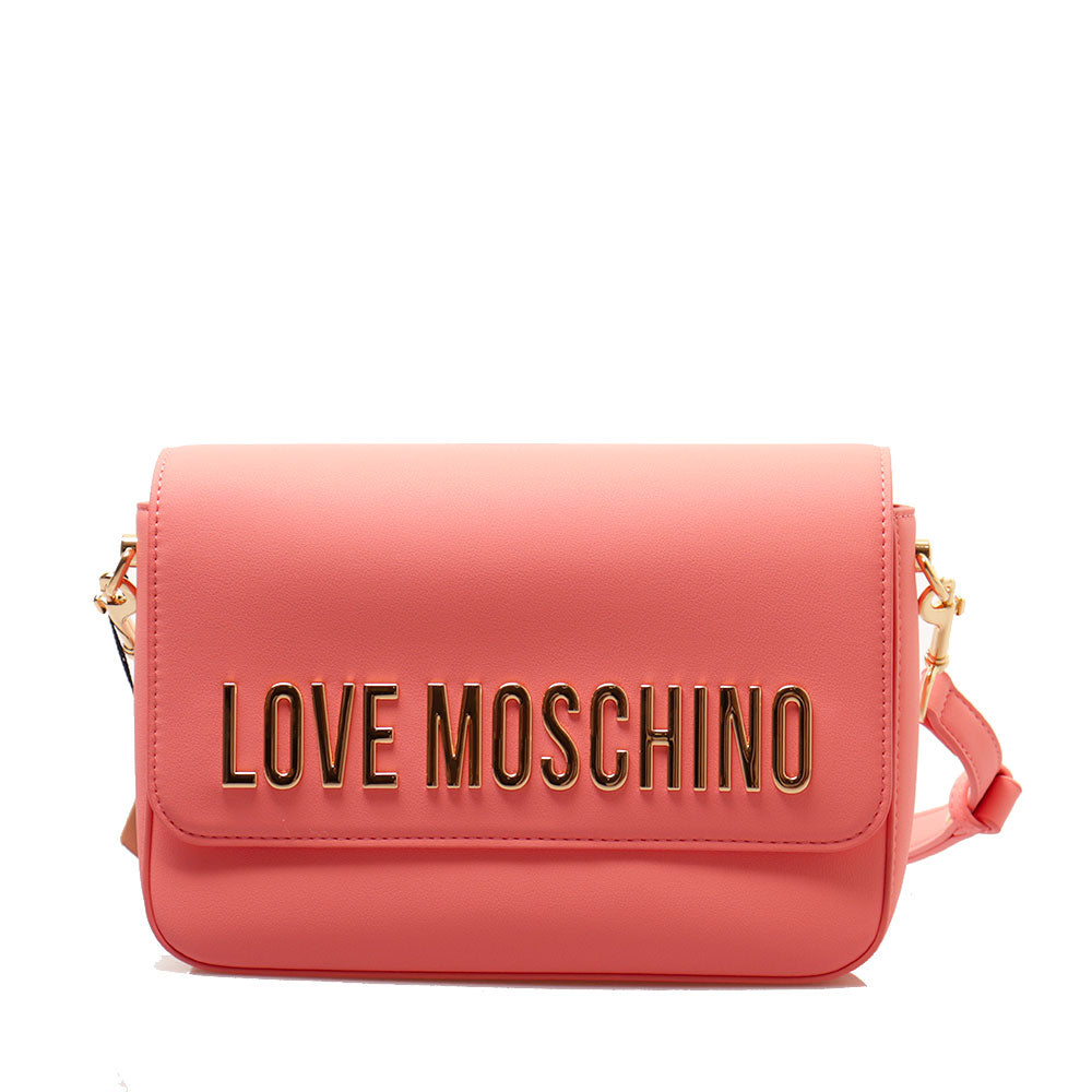 Borsa Donna a Spalla LOVE MOSCHINO linea Bold Bag Corallo