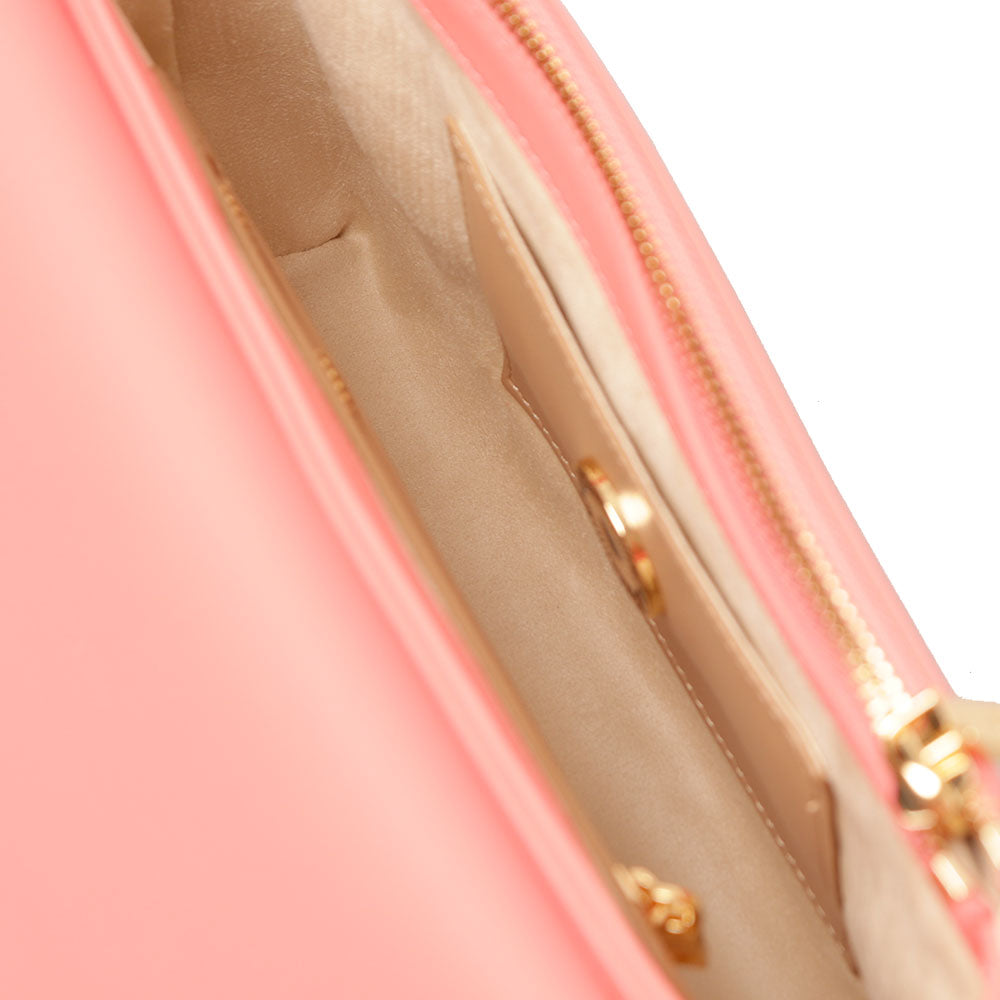 Borsa Donna a Spalla LOVE MOSCHINO linea Bold Bag Corallo