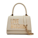 Borsa Donna a Mano Small LOVE MOSCHINO linea Bold Bag Avorio