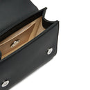 Borsa Donna a Mano Small LOVE MOSCHINO linea Bold Bag colore Nero e Nikel