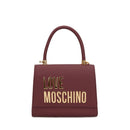 Borsa Donna a Mano Small LOVE MOSCHINO linea Bold Bag color Vino