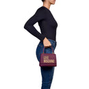 Borsa Donna a Mano Small LOVE MOSCHINO linea Bold Bag color Vino