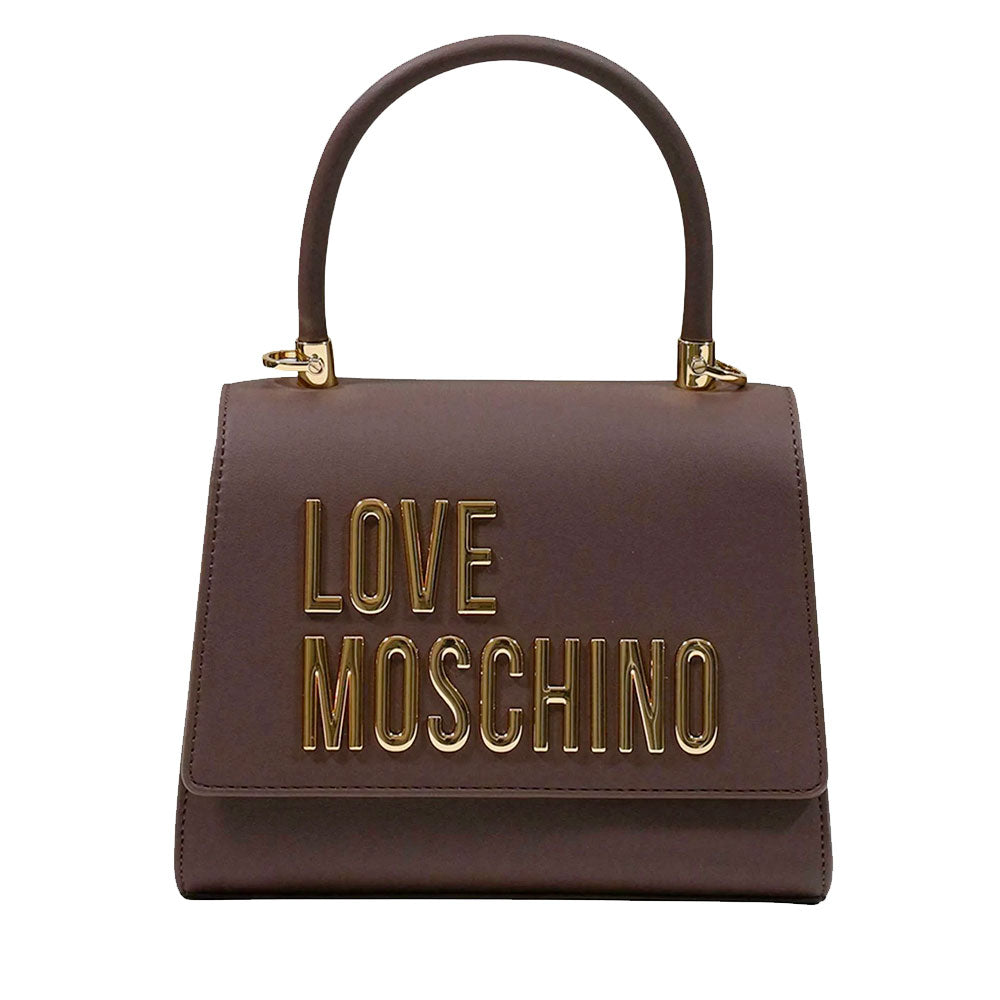Borsa Donna a Mano Small LOVE MOSCHINO linea Bold Bag Marrone