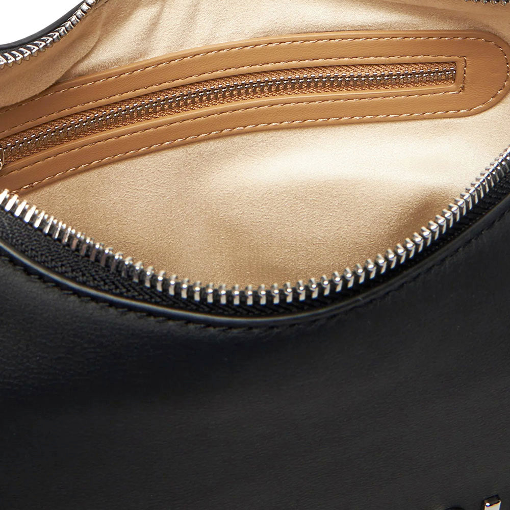 Hobo Bag Donna LOVE MOSCHINO linea Bold Bag colore Nero e Nikel