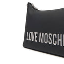 Hobo Bag Donna LOVE MOSCHINO linea Bold Bag colore Nero e Nikel