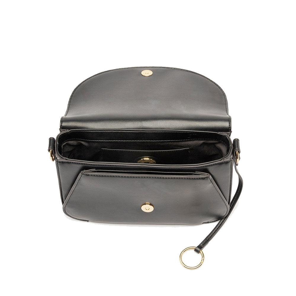 Borsa Donna a Spalla e a Tracolla LOVE MOSCHINO linea Pinned Love Nero