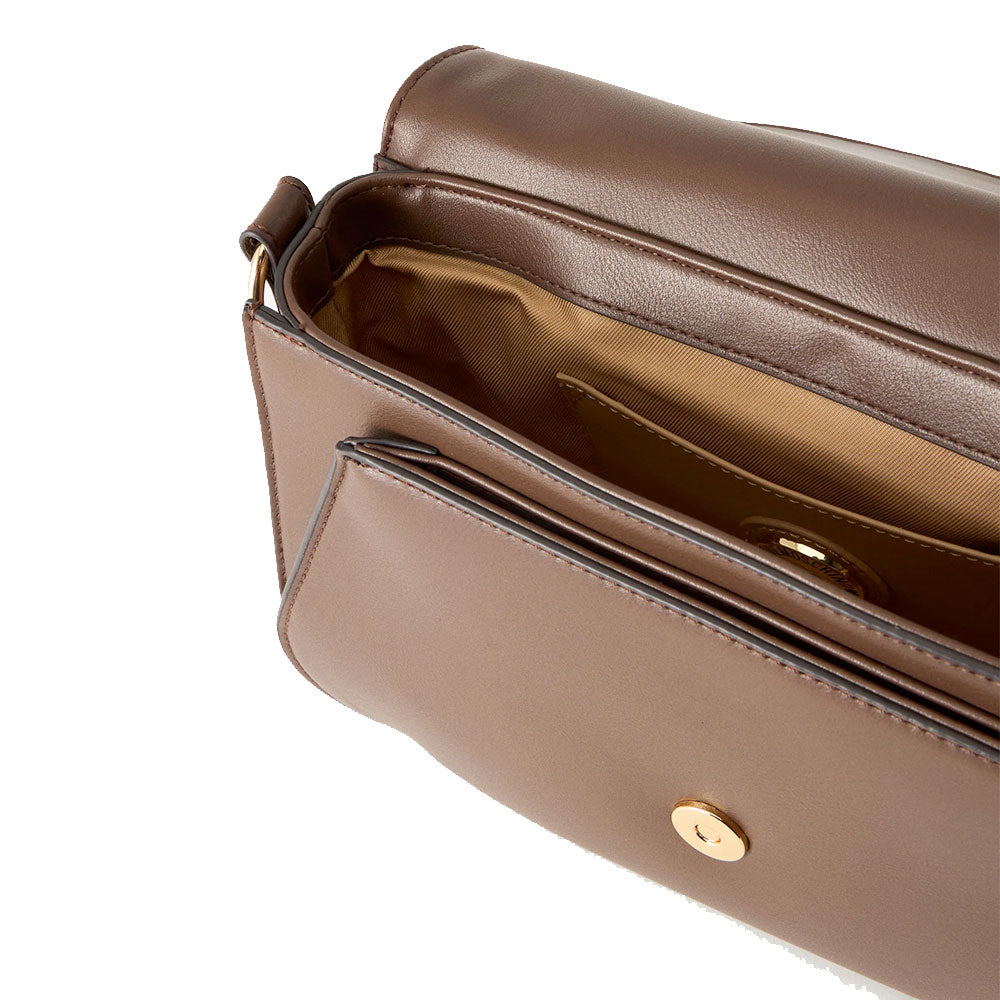 Borsa Donna a Spalla e a Tracolla LOVE MOSCHINO linea Pinned Love Marrone