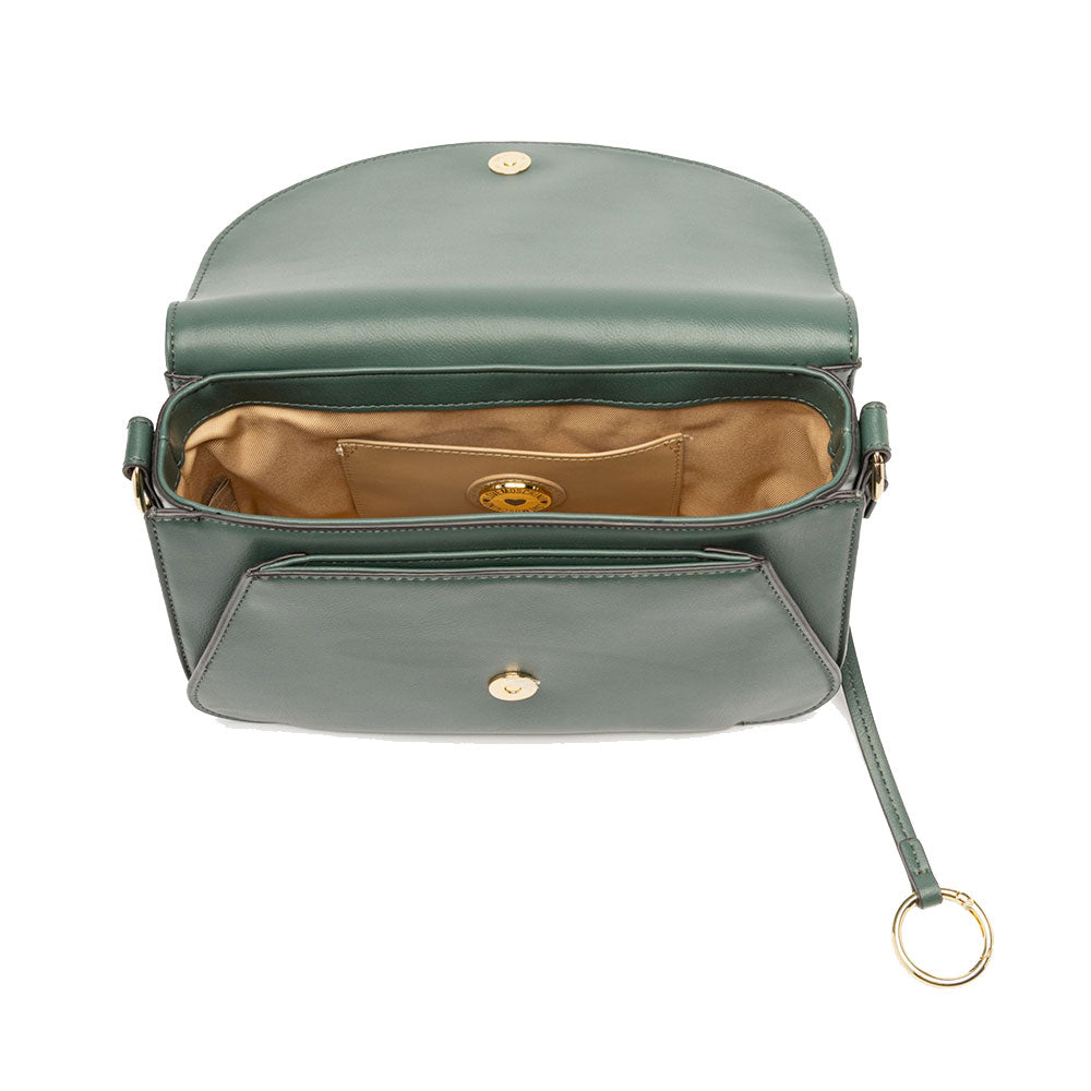 Borsa Donna a Spalla e a Tracolla LOVE MOSCHINO linea Pinned Love Verde