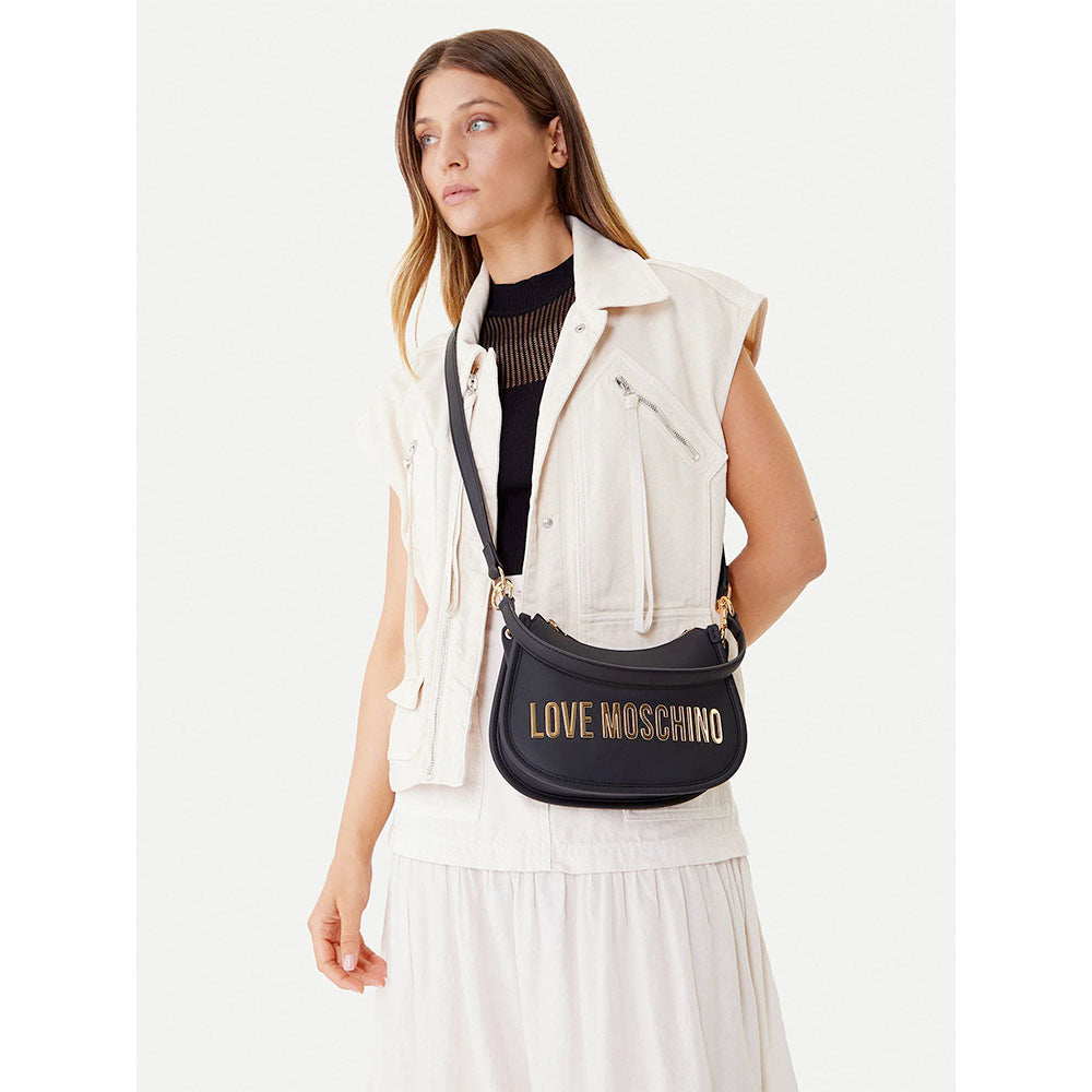 Borsa Donna a Mano con Tracolla LOVE MOSCHINO linea Bold Bag colore Nero