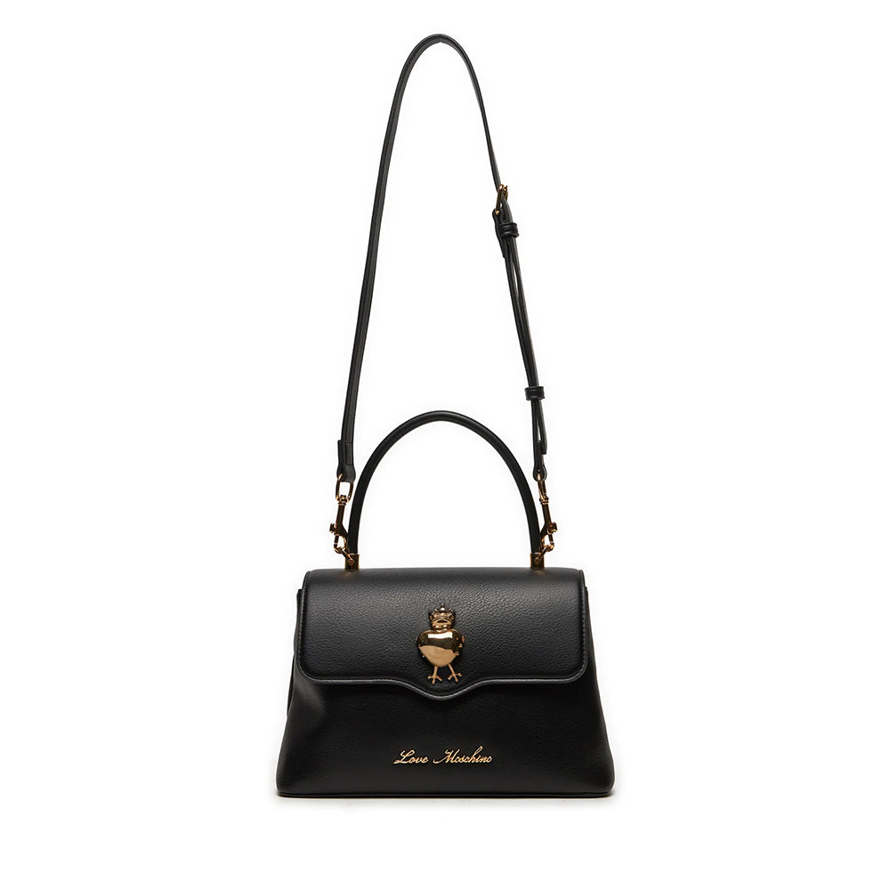 Borsa Donna a Mano LOVE MOSCHINO linea Funny Love Nera