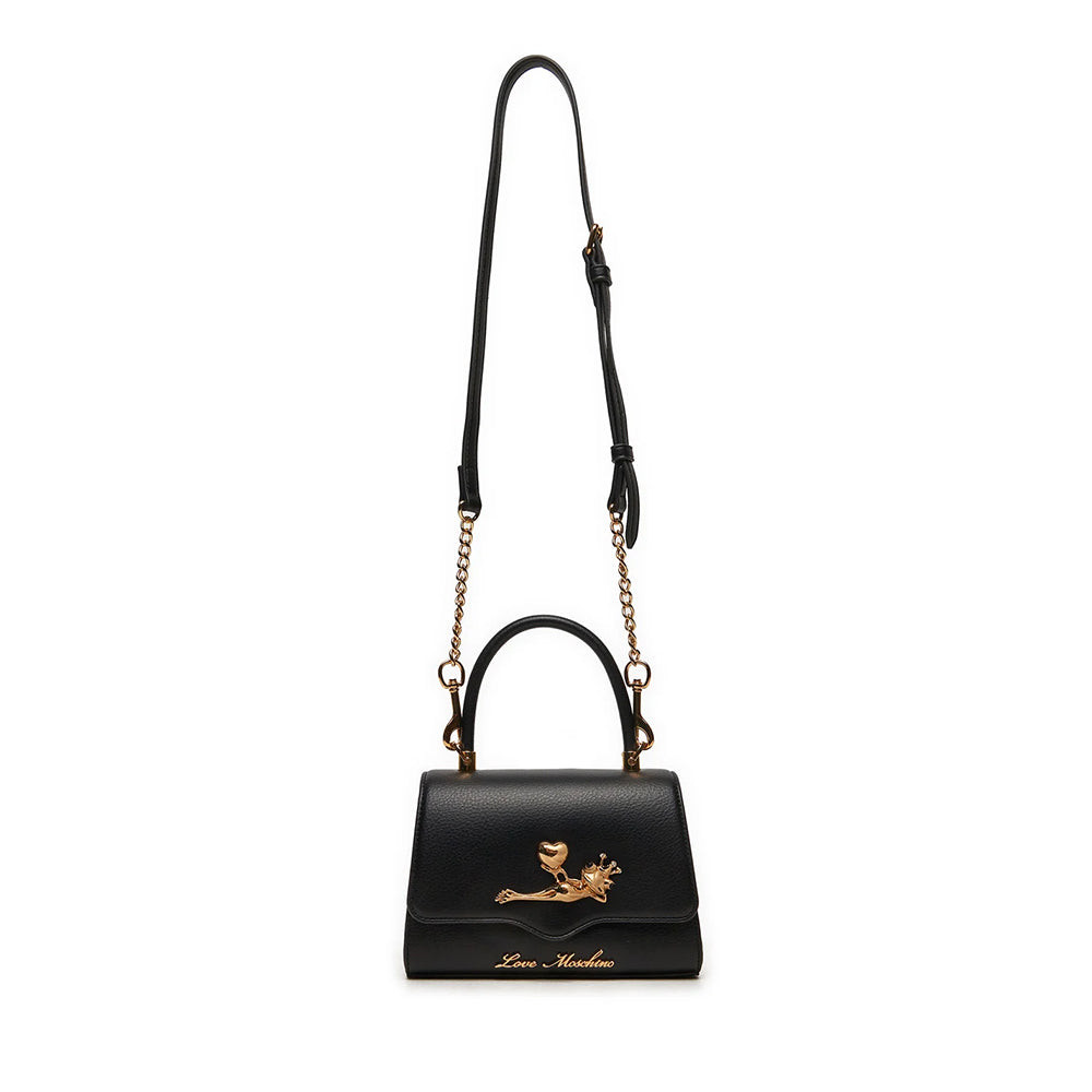 Borsa Donna a Mano Small LOVE MOSCHINO linea Funny Love Nera