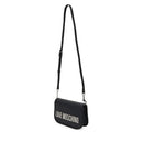 Borsa Donna a Tracolla LOVE MOSCHINO linea Bold Bag colore Nero e Nikel