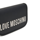 Borsa Donna a Tracolla LOVE MOSCHINO linea Bold Bag colore Nero e Nikel