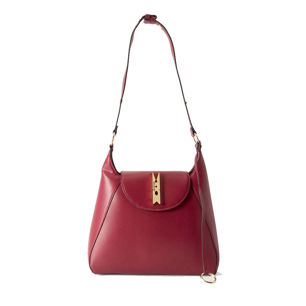 Hobo Bag Donna LOVE MOSCHINO linea Pinned Love Rosso Vino