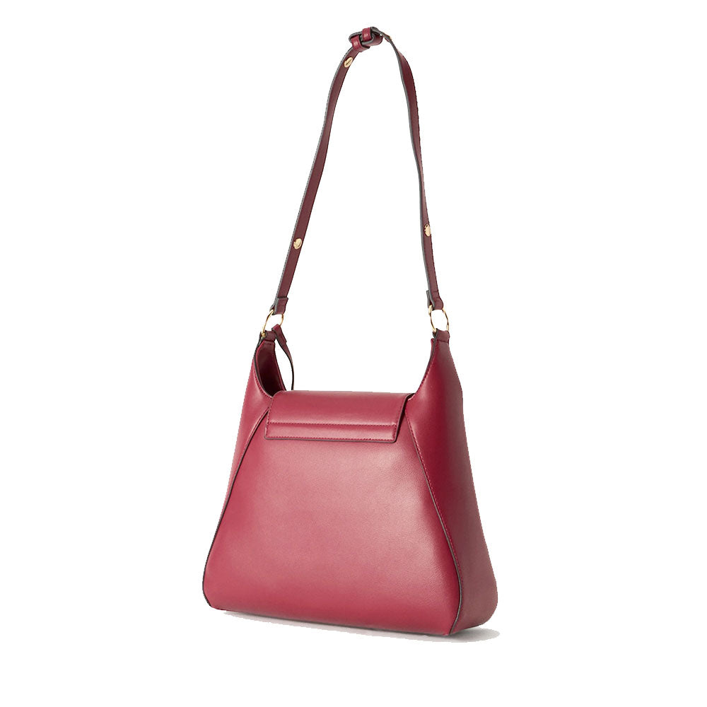 Hobo Bag Donna LOVE MOSCHINO linea Pinned Love Rosso Vino