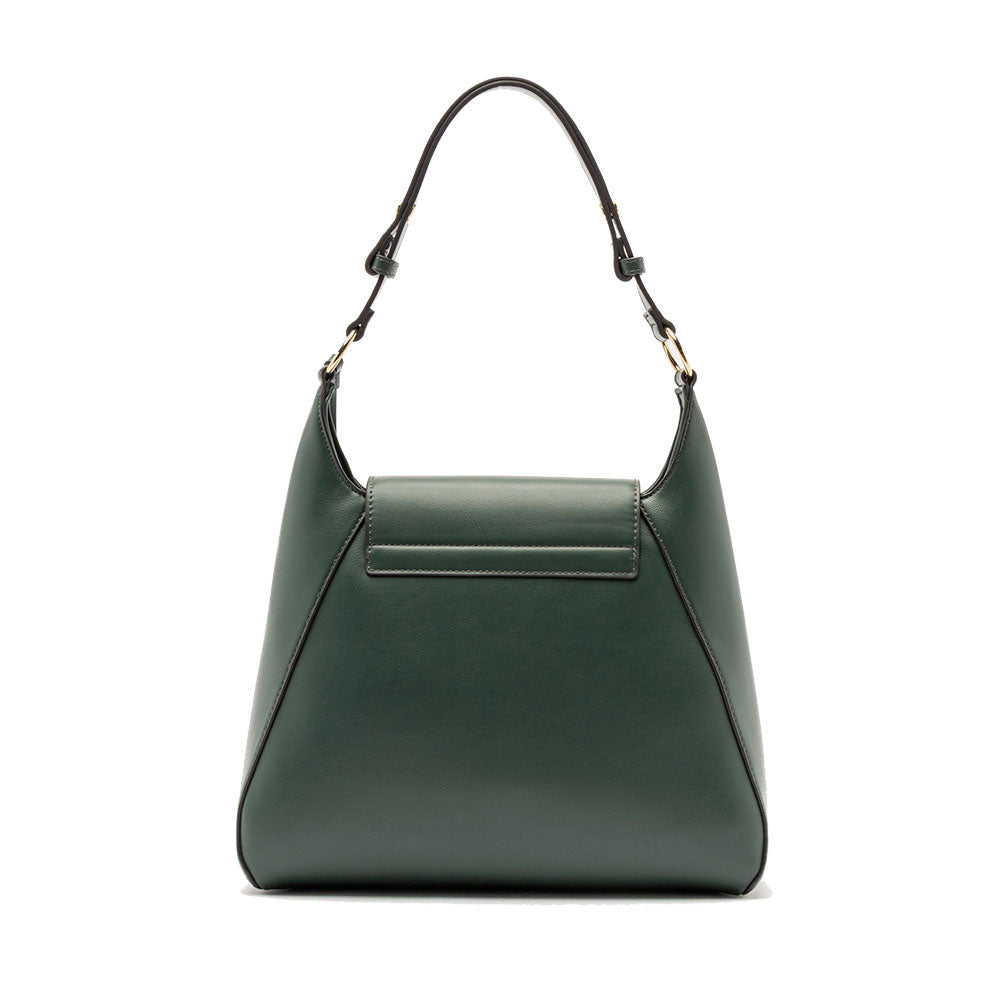 Hobo Bag Donna LOVE MOSCHINO linea Pinned Love Verde