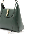 Hobo Bag Donna LOVE MOSCHINO linea Pinned Love Verde