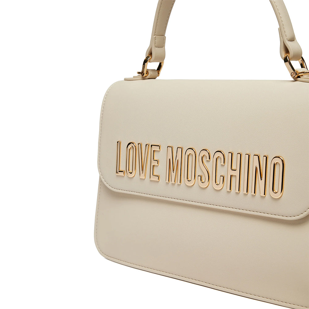 Borsa Donna a Mano LOVE MOSCHINO linea Bold Bag Avorio