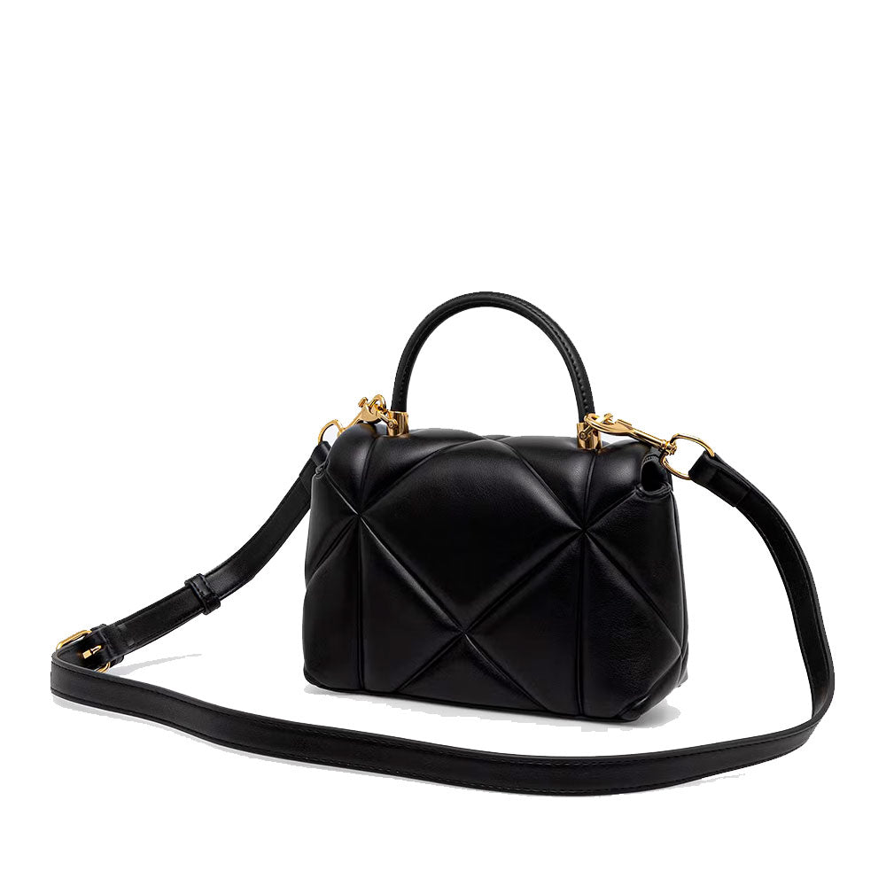 Borsa Donna a Mano Piccola LOVE MOSCHINO linea Embossed Nero