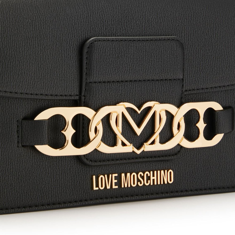 LOVE MOSCHINO Damen Umhängetasche in Schwarz