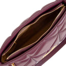 Shopping Bag Trapuntata LOVE MOSCHINO linea Embossed color Vino