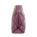 Shopping Bag Trapuntata LOVE MOSCHINO linea Embossed color Vino