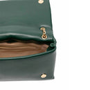 Borsa a Spalla e a Tracolla Trapuntata LOVE MOSCHINO linea Embossed Verde