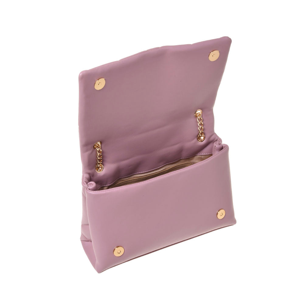 Borsa a Spalla e a Tracolla Trapuntata LOVE MOSCHINO linea Embossed Rosa