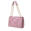 Borsa a Spalla e a Tracolla Trapuntata LOVE MOSCHINO linea Embossed Rosa