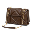 Borsa a Spalla e a Tracolla Trapuntata LOVE MOSCHINO linea Embossed Marrone