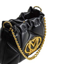 Borsa a Secchiello Trapuntata LOVE MOSCHINO linea Embossed Nera