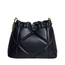 Borsa a Secchiello Trapuntata LOVE MOSCHINO linea Embossed Nera