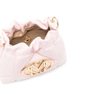 Borsa a Secchiello Trapuntata LOVE MOSCHINO linea Embossed Cipria