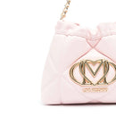 Borsa a Secchiello Trapuntata LOVE MOSCHINO linea Embossed Cipria