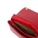 Clutch Trapuntata con Tracolla LOVE MOSCHINO linea Embossed Rosso