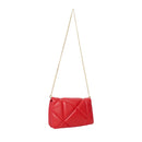 Clutch Trapuntata con Tracolla LOVE MOSCHINO linea Embossed Rosso