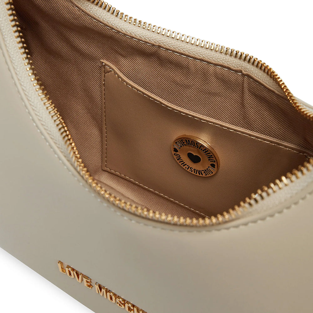 Hobo Bag LOVE MOSCHINO linea Jewel Avorio