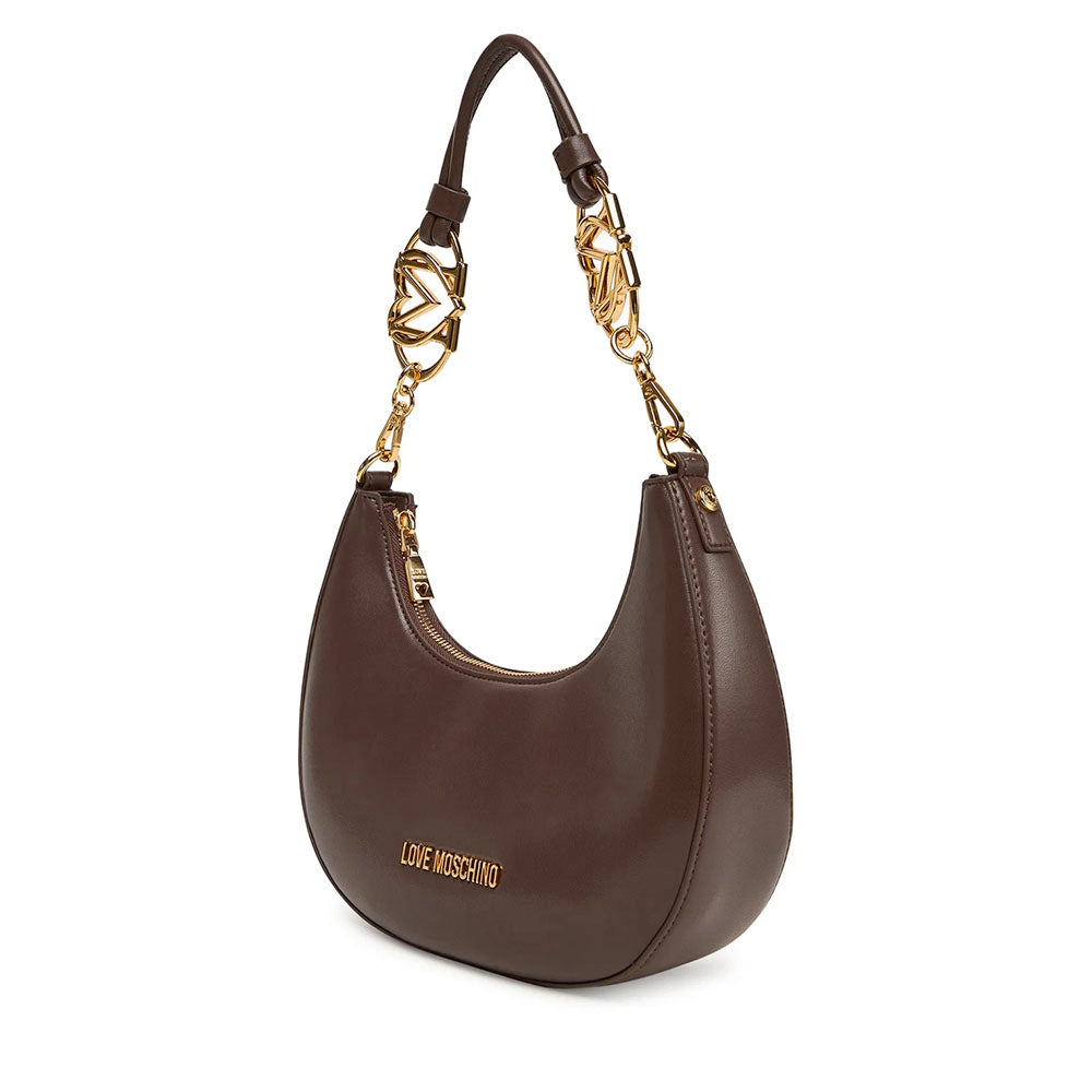 Hobo Bag Donna LOVE MOSCHINO linea Jewel Testa di Moro