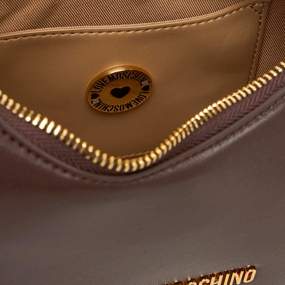 Hobo Bag Donna LOVE MOSCHINO linea Jewel Testa di Moro