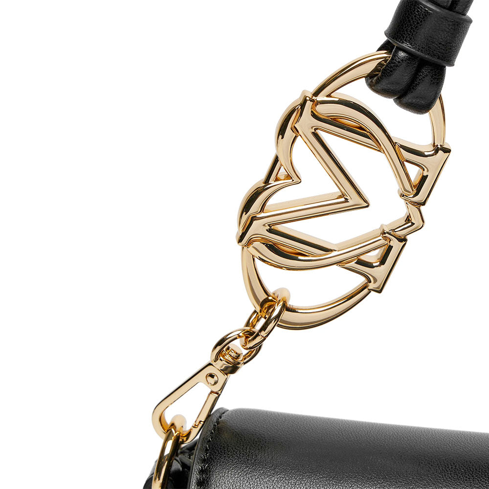 Borsa Donna a Spalla con Tracolla LOVE MOSCHINO linea Jewel Nera