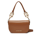 Borsa Donna a Spalla con Tracolla LOVE MOSCHINO linea Jewel color Cammello