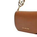 Borsa Donna a Spalla con Tracolla LOVE MOSCHINO linea Jewel color Cammello