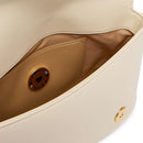 Borsa Donna a Spalla con Tracolla LOVE MOSCHINO linea Jewel Avorio