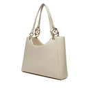 LOVE MOSCHINO Shopping Bag der Jewel line in Elfenbein