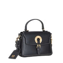 Borsa a Mano con Tracolla LOVE MOSCHINO linea Logo Eyelet Nera