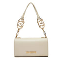 Borsa Donna a Spalla LOVE MOSCHINO linea Jewel Avorio